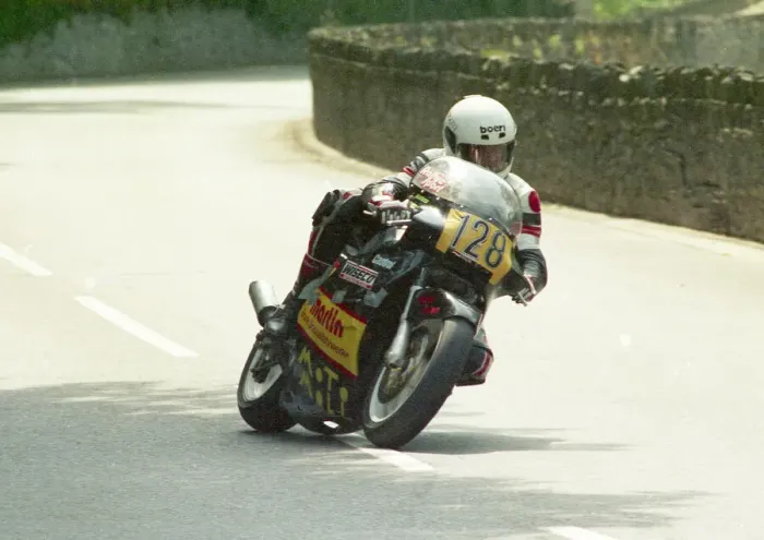 Framed Print : Andreas Moll (Martin) 1988 Senior TT Framed Print : Andreas Moll (Martin) 1988 Senior TT