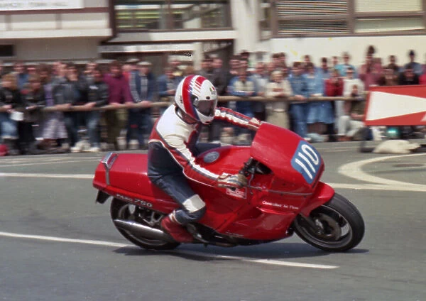Andrew Evans. Ducati 1988 Production B TT