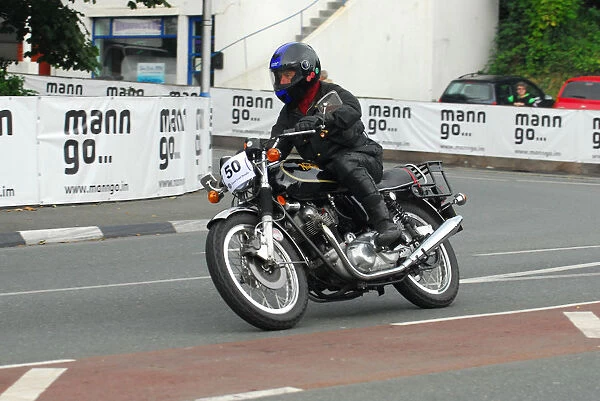 Andrew Fryer (Norton) 2013 Classic TT Parade Lap