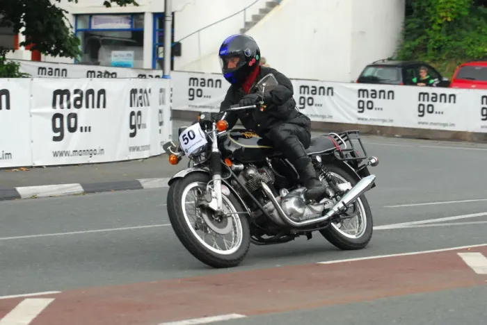 Framed Print : Andrew Fryer (Norton) 2013 Classic TT Parade Lap Framed Print : Andrew Fryer (Norton) 2013 Classic TT Parade Lap
