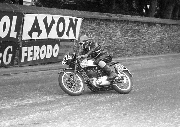 Andrew Mustard (BSA) 1955 Clubman Senior TT