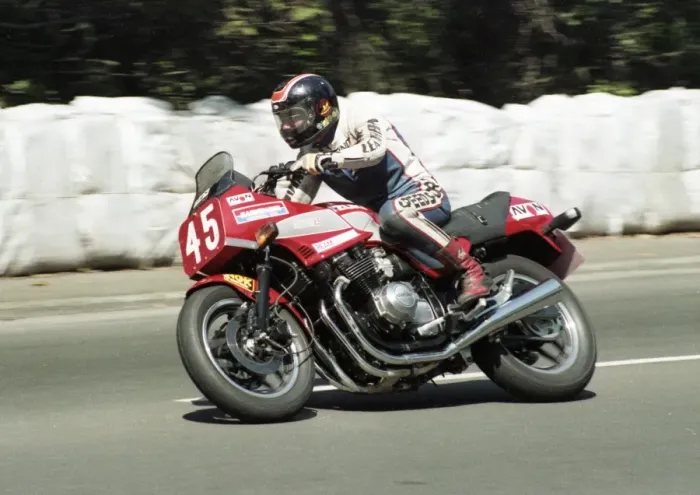 Framed Print : Andy Cooper (Suzuki) 1984 Production TT Framed Print : Andy Cooper (Suzuki) 1984 Production TT
