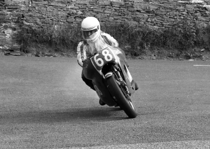Framed Print : Andy Davis (Honda) 1986 Newcomers Manx Grand Prix Framed Print : Andy Davis (Honda) 1986 Newcomers Manx Grand Prix