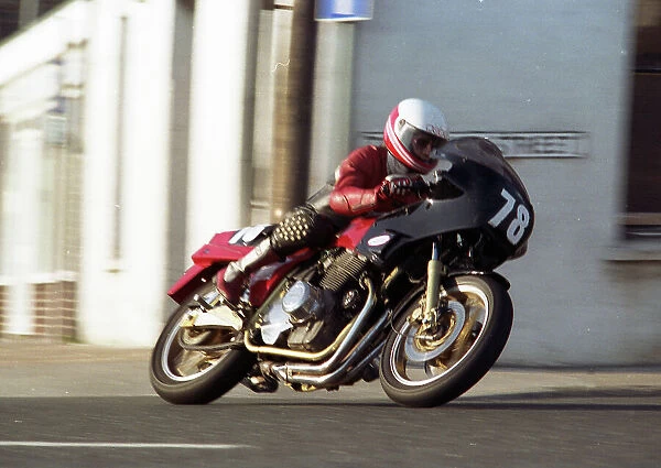 Andy Jessopp Laverda At Ramsey 1989 Production TT