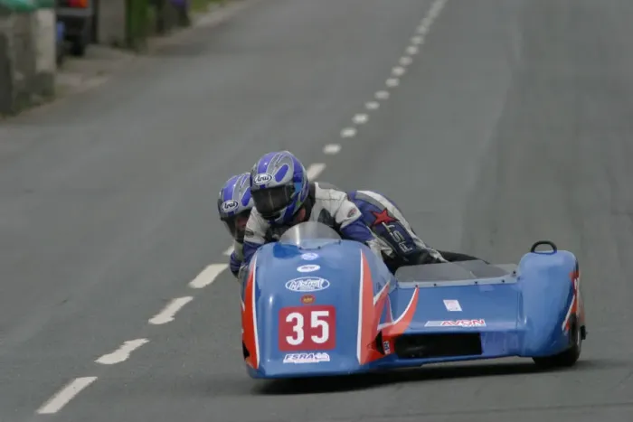 Framed Print : Andy King & Helen Rathgay (Ireson Yamaha) 2003 Sidecar TT Framed Print : Andy King & Helen Rathgay (Ireson Yamaha) 2003 Sidecar TT