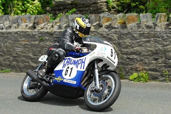 Andy Lee (Rob North Trident) 2015 Pre TT Classic