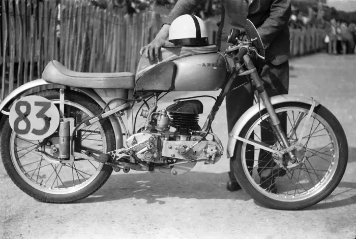 Framed Print : Anelay, 1952 Ultra Lightweight TT Framed Print : Anelay, 1952 Ultra Lightweight TT