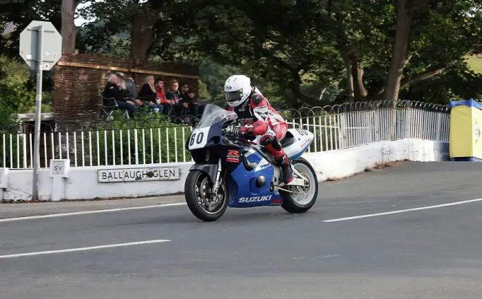 Framed Print : Anthony Redmond 2022 Classic Superbike Manx Grand Prix