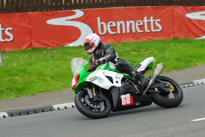 Framed Print : Anthony Redmond (Suzuki) 2015 Senior TT
