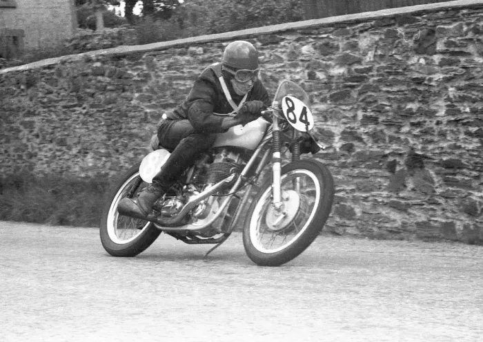 Framed Print : Antraneg Aharonian (BSA) 1957 Junior TT Framed Print : Antraneg Aharonian (BSA) 1957 Junior TT