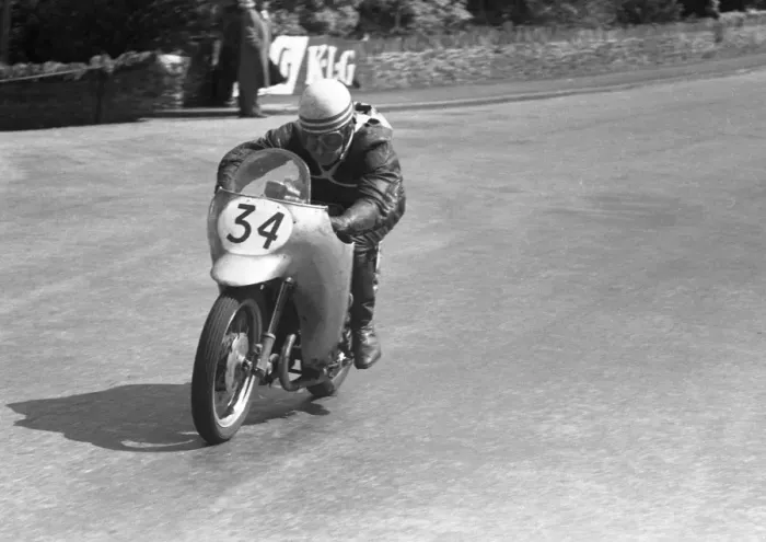 Framed Print : Arnold Jones (LMA) 1957 Lightweight TT Framed Print : Arnold Jones (LMA) 1957 Lightweight TT