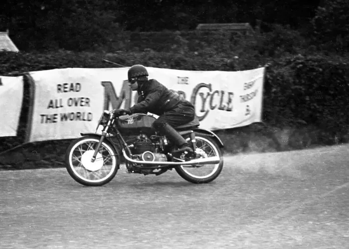 Framed Print : Arnold Jones MV 1953 Ultra Lightweight TT Framed Print : Arnold Jones MV 1953 Ultra Lightweight TT
