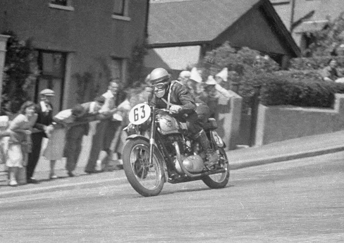 Framed Print : Arthur Bates (BSA) 1951 Senior Clubman TT Framed Print : Arthur Bates (BSA) 1951 Senior Clubman TT
