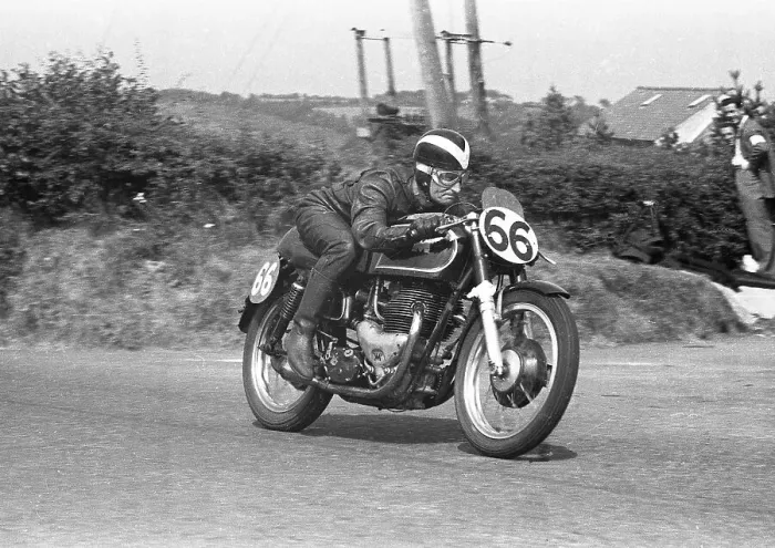 Framed Print : Arthur Wheeler (Matchless) 1955 Senior Ulster Grand Prix Framed Print : Arthur Wheeler (Matchless) 1955 Senior Ulster Grand Prix