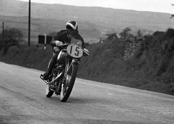 Framed Print : Arthur Wheeler (Velocette) 1951 Junior TT Framed Print : Arthur Wheeler (Velocette) 1951 Junior TT