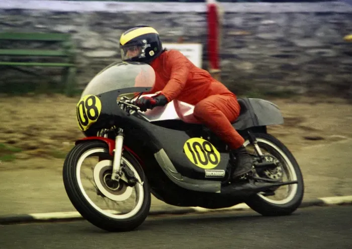 Framed Print : Asa Moyce (Yamaha) 1976 Senior Manx Grand Prix Framed Print : Asa Moyce (Yamaha) 1976 Senior Manx Grand Prix