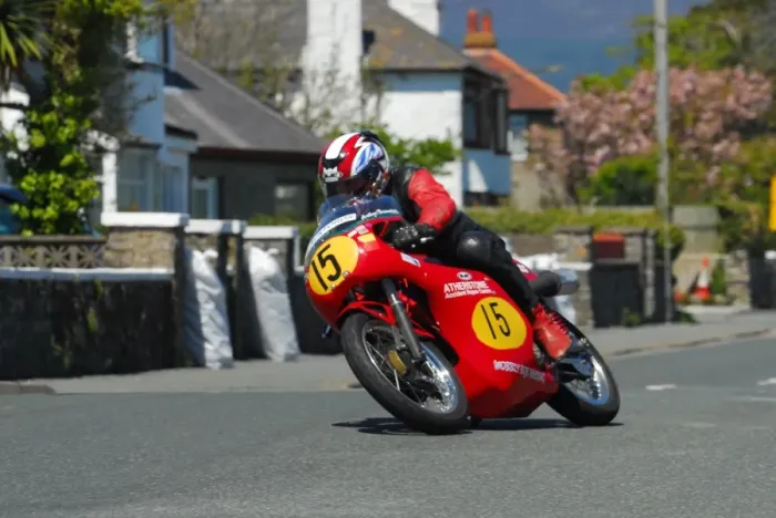 Framed Print : Athur Browning (Seeley G50) 2013 Pre TT Classic