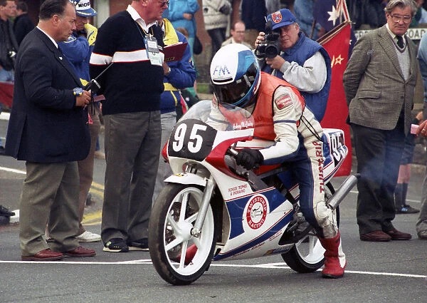 Aubrey McCauley (Honda) 1990 Ultra Lightweight TT