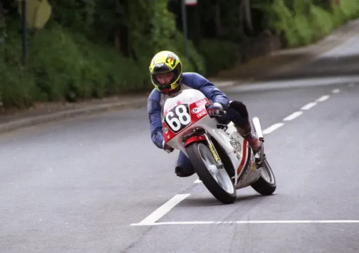 Framed Print : Aubrey McCauley (Honda) 1995 Ultra Lightweight TT Framed Print : Aubrey McCauley (Honda) 1995 Ultra Lightweight TT