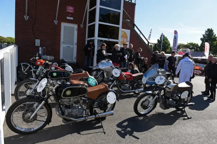 Framed Print : The AWO machines 2016 Classic TT Lap of Honour Framed Print : The AWO machines 2016 Classic TT Lap of Honour