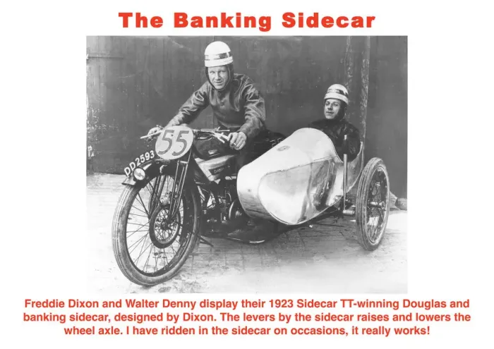 Framed Print : The Banking Sidecar
