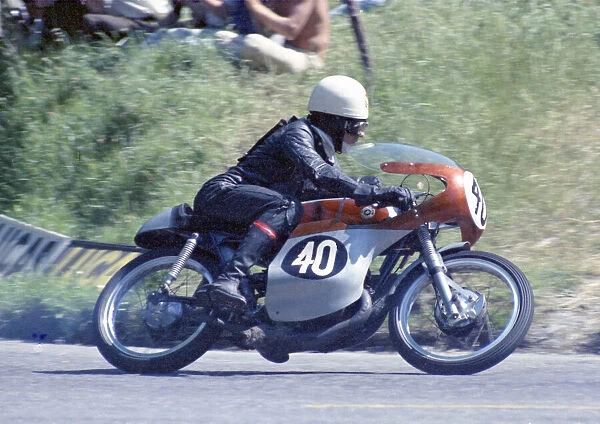 Barrie Dickinson (Bultaco) 1968 Ultra Lightweight TT
