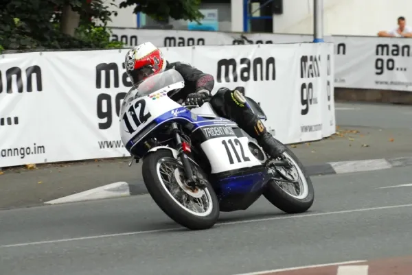 Modern Frame 12x10 of Barry Davidson (BSA) 2013 Formula Classic TT