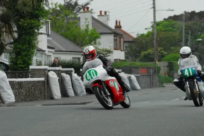 Framed Print : Barry Davidson (Honda) 2014 Pre TT Classic Framed Print : Barry Davidson (Honda) 2014 Pre TT Classic