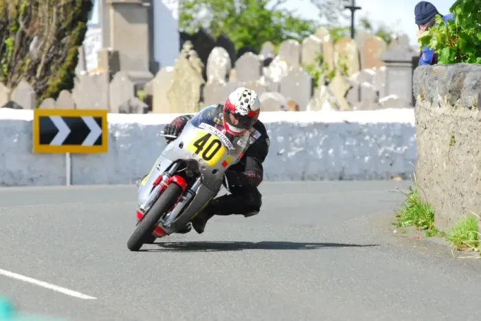 Framed Print : Barry Davidson (Honda) 2015 Pre TT Classic Framed Print : Barry Davidson (Honda) 2015 Pre TT Classic