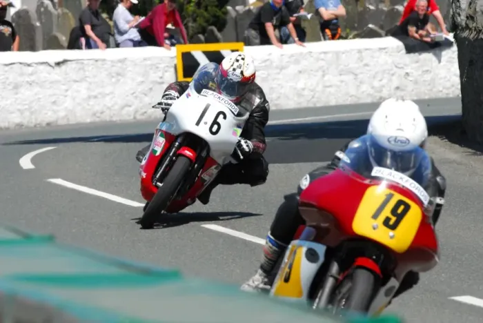 Framed Print : Barry Davidson (Honda) 2016 Pre TT Classic Framed Print : Barry Davidson (Honda) 2016 Pre TT Classic