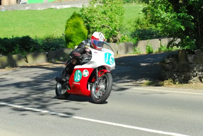 Framed Print : Barry Davidson (Honda) 2016 Pre TT Classic Framed Print : Barry Davidson (Honda) 2016 Pre TT Classic