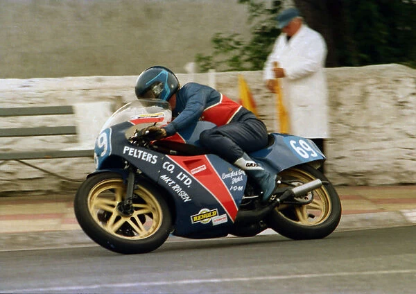 Bas Parrish (Yamaha) 1987 Junior Manx Grand Prix