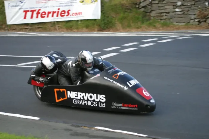 Framed Print : Ben Dixon & Mark Lambert (Honda) 2005 Sidecar TT Framed Print : Ben Dixon & Mark Lambert (Honda) 2005 Sidecar TT