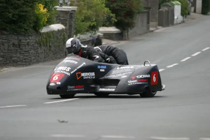 Framed Print : Ben Dixon and Mark Lambert (Honda) 2005 Sidecar TT Framed Print : Ben Dixon and Mark Lambert (Honda) 2005 Sidecar TT