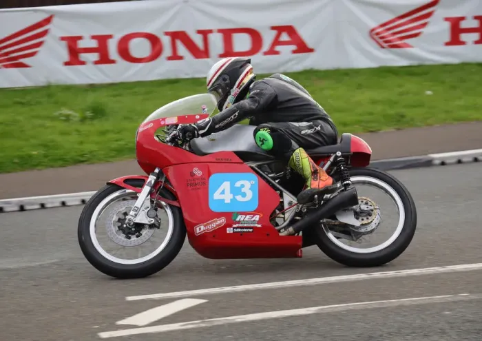 Framed Print : Ben Rea (Honda) 2019 Junior Classic TT Framed Print : Ben Rea (Honda) 2019 Junior Classic TT