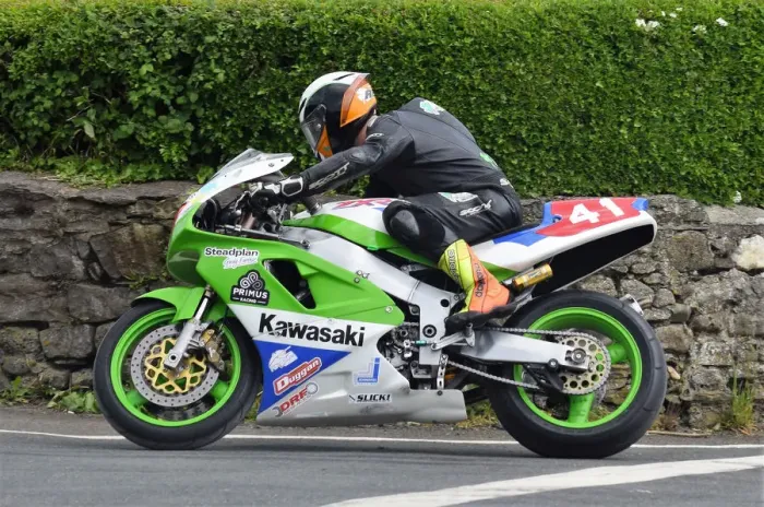 Framed Print : Ben Rea (Kawasaki) 2018 Pre TT Classic Framed Print : Ben Rea (Kawasaki) 2018 Pre TT Classic