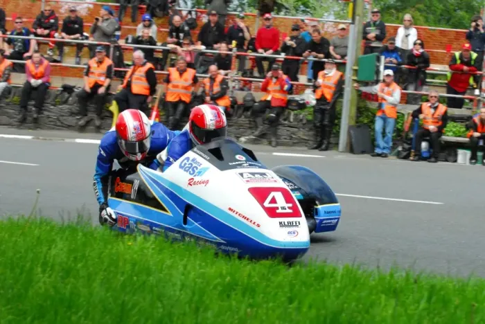 Framed Print : Ben & Tom Birchall (Hanni LCR) 2013 Sidecar TT Framed Print : Ben & Tom Birchall (Hanni LCR) 2013 Sidecar TT