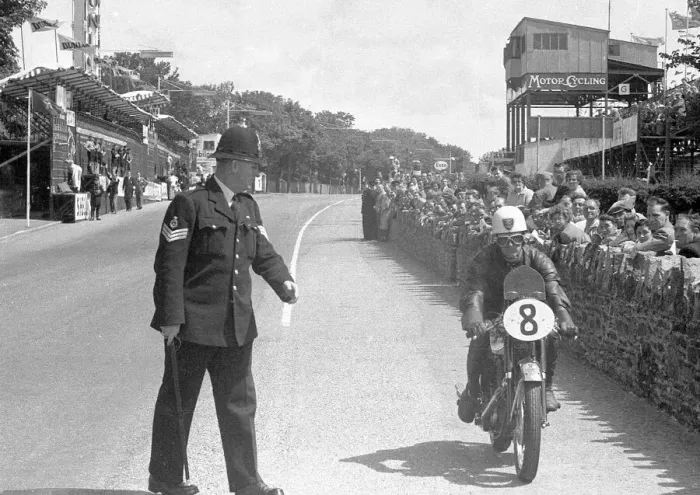 Framed Print : Bernard Codd (BSA) 1956 Senior Clubman TT Framed Print : Bernard Codd (BSA) 1956 Senior Clubman TT