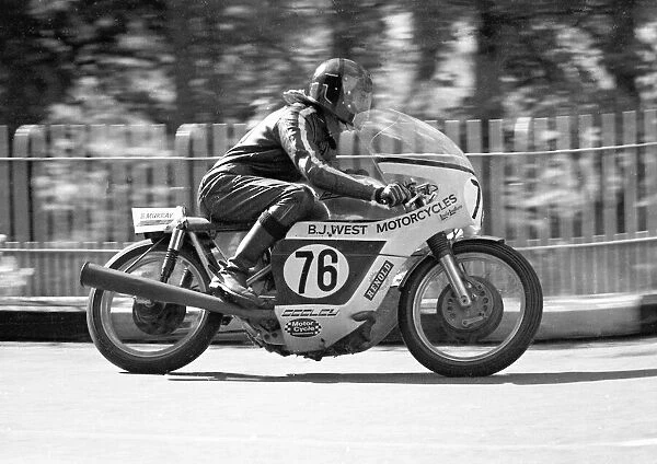 Bernard Murray (Seeley) 1972 Senior Manx Grand Prix