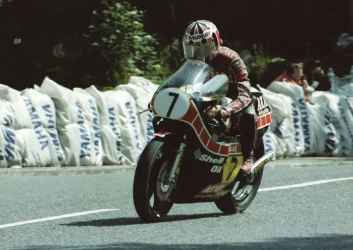 Framed Print : Bernard Murray (Yamaha) 1981 Classic TT Framed Print : Bernard Murray (Yamaha) 1981 Classic TT