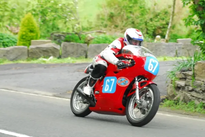 Framed Print : Bernie Wright (Honda) 2015 Pre TT Classic Framed Print : Bernie Wright (Honda) 2015 Pre TT Classic