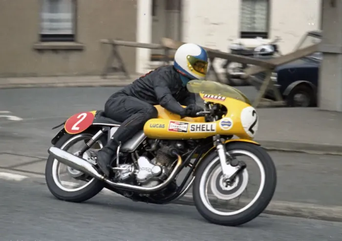 Framed Print : Bert Clark (Norton) 1971 Production TT Framed Print : Bert Clark (Norton) 1971 Production TT