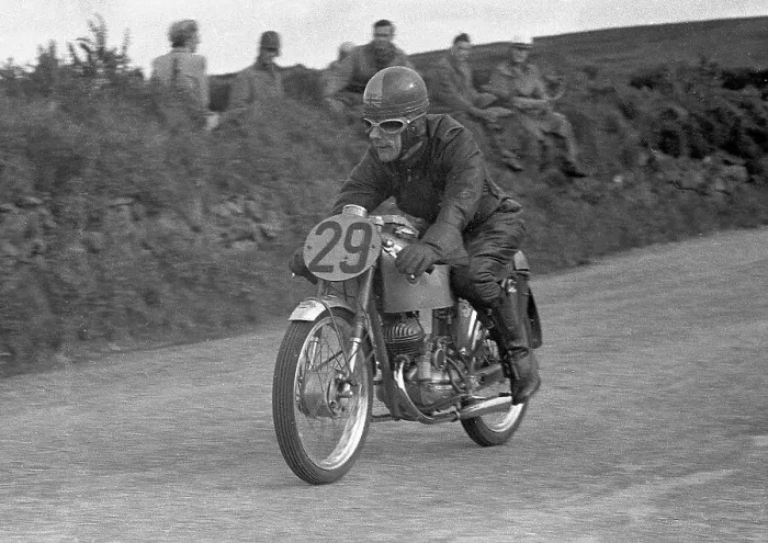 Framed Print : Bert Fruin (EMC Puch) 1954 Ultra Lightweight TT Framed Print : Bert Fruin (EMC Puch) 1954 Ultra Lightweight TT