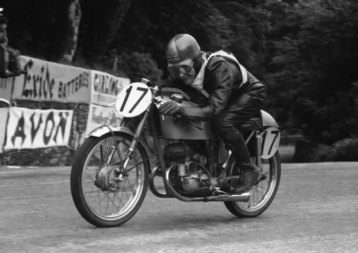 Framed Print : Bert Fruin (EMC Puch) 1955 Ultra Lightweight TT Framed Print : Bert Fruin (EMC Puch) 1955 Ultra Lightweight TT