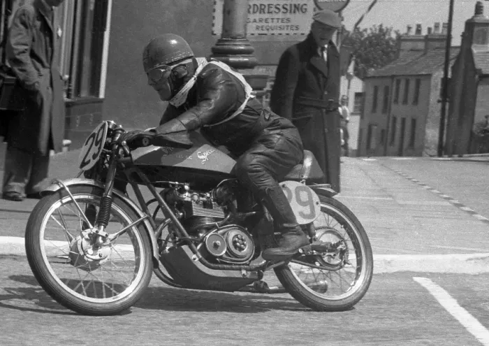 Framed Print : Bert Fruin (Fruin Special) 1956 Ultra Lightweight TT Framed Print : Bert Fruin (Fruin Special) 1956 Ultra Lightweight TT