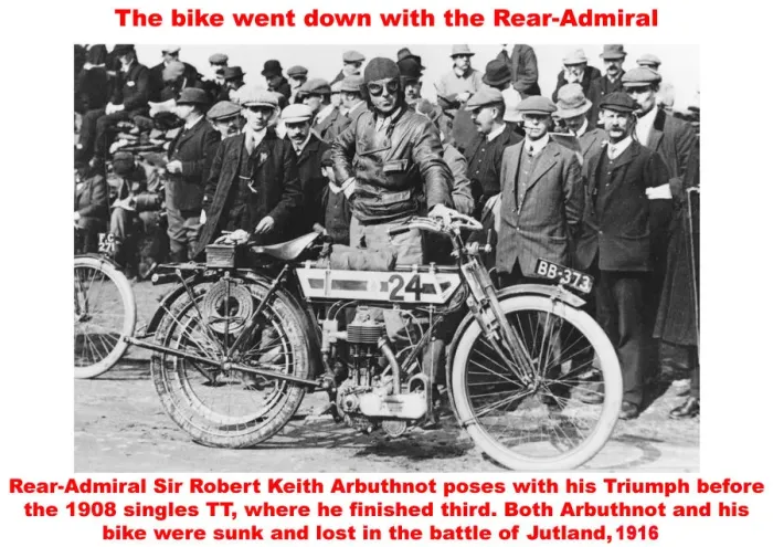 Framed Print : The bike went down with the Rear-Admiral Framed Print : The bike went down with the Rear-Admiral