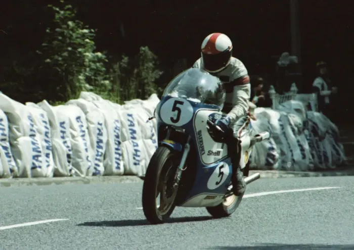 Framed Print : Billy Guthrie (Suzuki) 1981 Classic TT Framed Print : Billy Guthrie (Suzuki) 1981 Classic TT