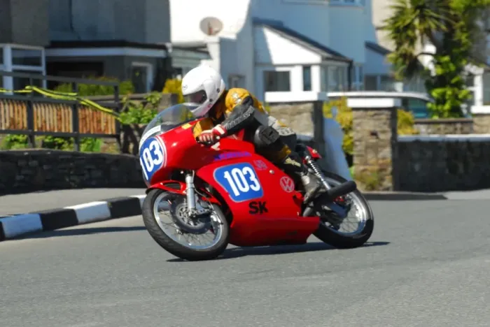 Framed Print : Billy Lyle (Honda) 2013 Pre TT Classic Framed Print : Billy Lyle (Honda) 2013 Pre TT Classic