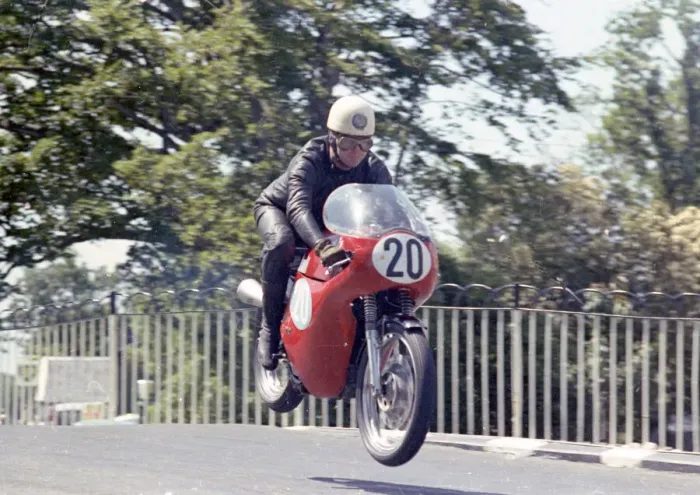 Framed Print : Billy McCosh (AJS) 1965 Junior TT Framed Print : Billy McCosh (AJS) 1965 Junior TT