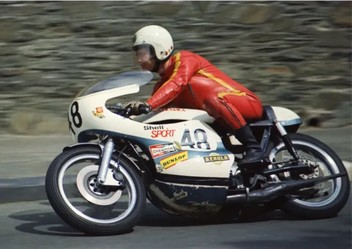 Framed Print : Billy McCosh (Suzuki) 1974 Formula 750 TT Framed Print : Billy McCosh (Suzuki) 1974 Formula 750 TT